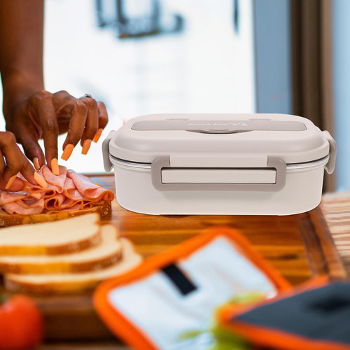 Caja De Comida Portátil, Contenedor De Comida Multifunción P