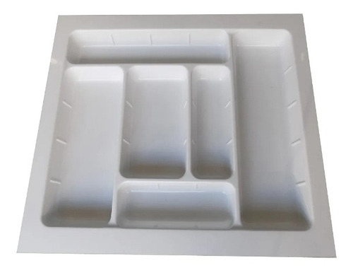 Cubertero Blanco Plástico Abs 60 Cm Para Gaveta Accesorio
