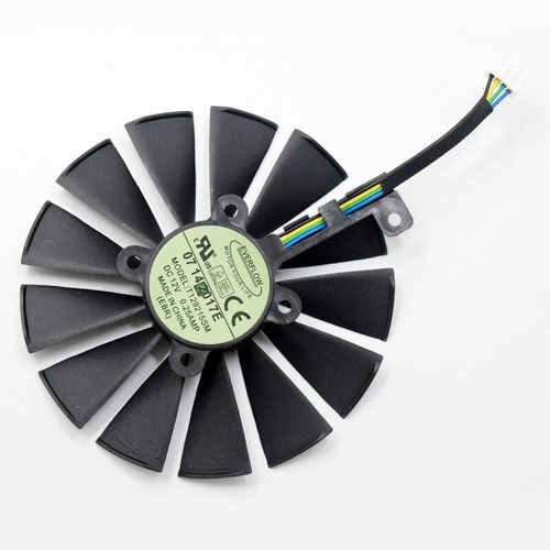 Imagen 2 de 6 de Cooler Placa Video Asus Strix 1050ti 1070ti 1080ti T129215sm