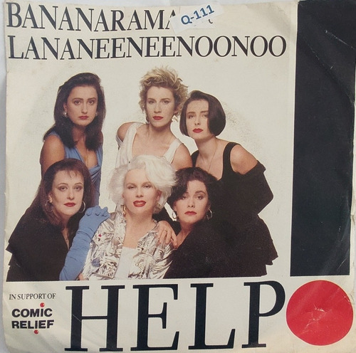 Vinilo  Single De Bananarama  -- La  Nee Noo Noo Help ( Q111