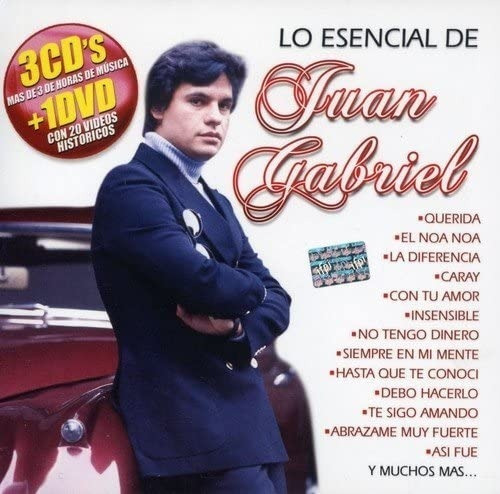 Lo Esencial De Juan Gabriel / Música / 3 Cd + 1 Dvd Nuevo