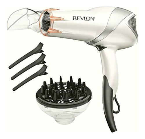 Revlon Secador De Pelo Con Calor Infrarrojo De 1875 W Para