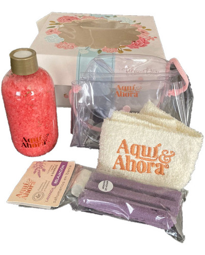 Box Kit Spa Para Relajarse Lavanda