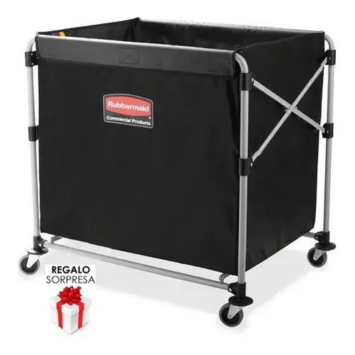 Carro Lavanderia Plegable X-cart Rubbermaid 100k 1881750