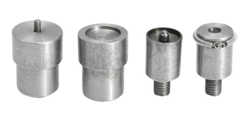 4 Paquetes De Botones A Presión, Moldes Para Troqueles Para