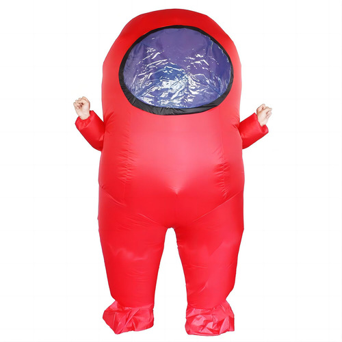 Traje Inflável Maxosum Impostor Astronaut Para Adulto Hallo