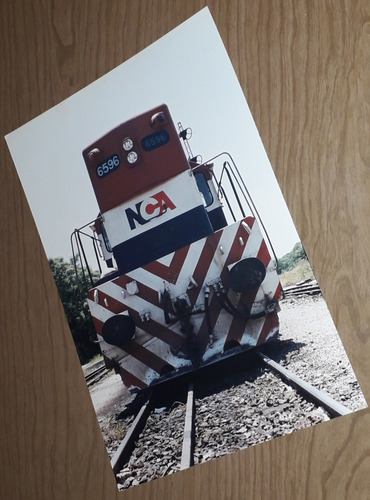 Foto 20x30 Locomotora Gt22 6596 En Villa Diego Año 1997 (Usado)