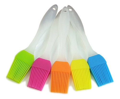 2un. Pincel Culinário De Silicone Para Pães E Bolos Cozinha