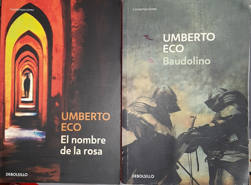 El Nombre De La Rosa + Baudolino - Umberto Eco (español)