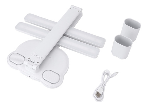 Mesa Led Desk De 2000 Mah Con Batería Regulable Y Portalápic