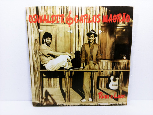 Lp Vinil Oswaldir & Carlos Magrão Ruas E Luas