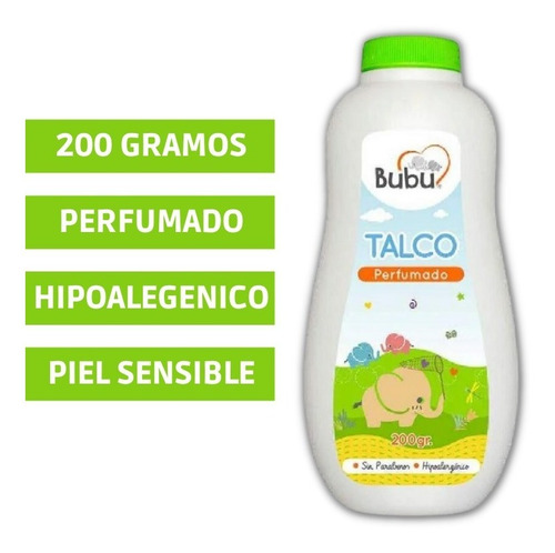 Pack Shampoo, Talco Y Colonia Para Bebe Bubu, Super Oferta !