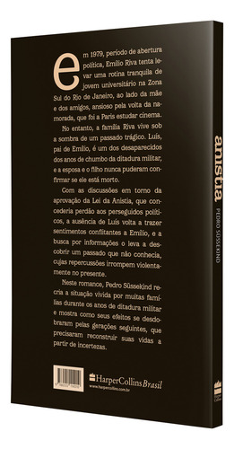 Anistia, de Sussekind, Pedro. Editorial HarperCollins, capa mole em português, 2022