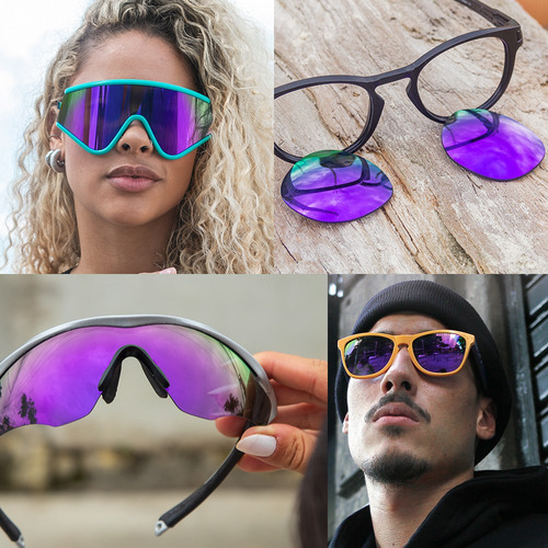 Lentes Para Flak 2.0 - Hidrofóbica Cor Violet
