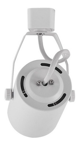 Imagem 4 de 6 de Spot Para Trilho Branco P/ Lâmp. Par20 Mb/nordecor S33006
