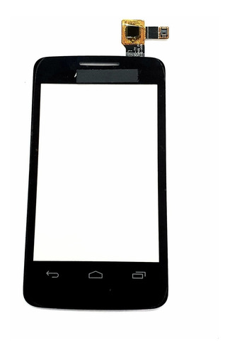 Touch Compatible Alcatel Ot 3041  Negro