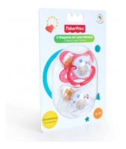 Chupete X2 Ortodontico Silicona 0-6 Fisher Price.. Magimundo