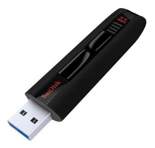 Pendrive SanDisk Extreme 64GB 3.0 negro