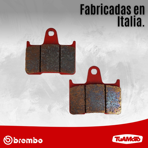 Pastillas De Freno Traseras Brembo P/ Suzuki Gsx R