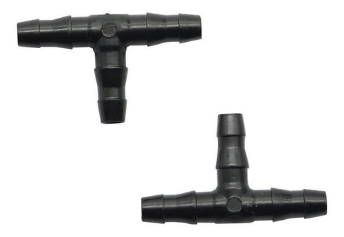 Imagem 4 de 4 de Conexão T 1/4 Para Microtubo - Irrigação - Kit 50 Unidades