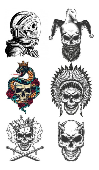 Tattoo De Calaveras | MercadoLibre 📦