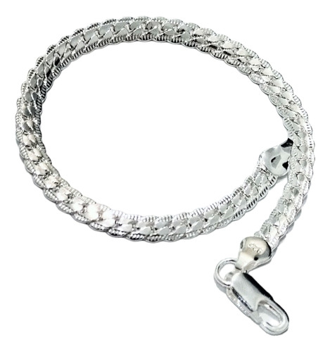 Pulsera 20cm De Plata S925, Trenza Ct