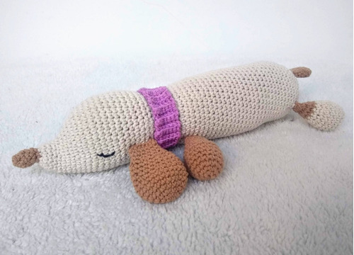 Perro Salchicha Amigurumi