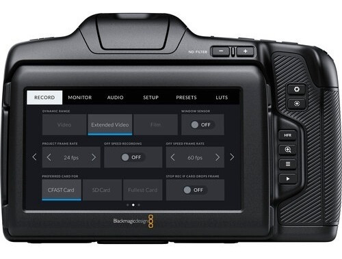 Camera Blackmagic Pocket Camera 6k Pro Em 12x C/ Recibo