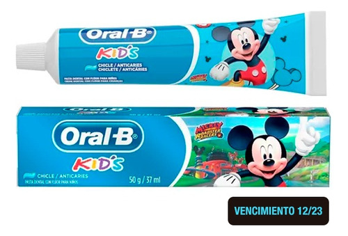 Oral B Kids Pasta Dental Fluor Para Niños Disney 50gr Vto.