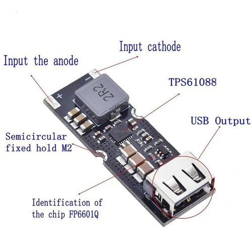Placa De Módulo De Potencia Carga Rápida Para Cel Qc2, Qc3.0