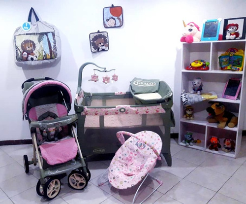 Imagen 1 de 5 de Combo Graco Para Niña