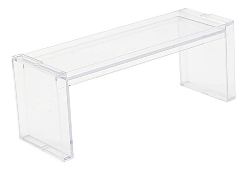 Elevador De Plástico, Plástico Transparente, Apilable
