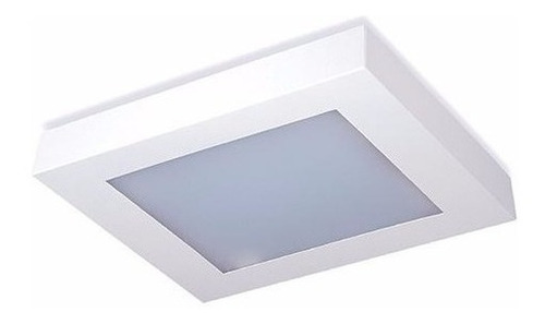 Panel Led 6w Aplicar Spot Cuadrado Plafon Calida Blanco Sica