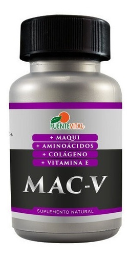 Maqui, Aminoácidos, Colágeno, Vit. E 90cap 382mg. Agronewen