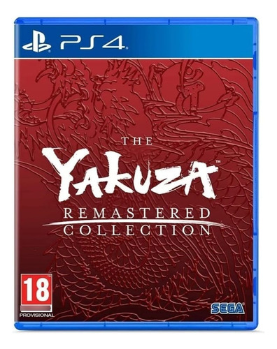 Jogo The Yakuza Remastered Collection Ps4