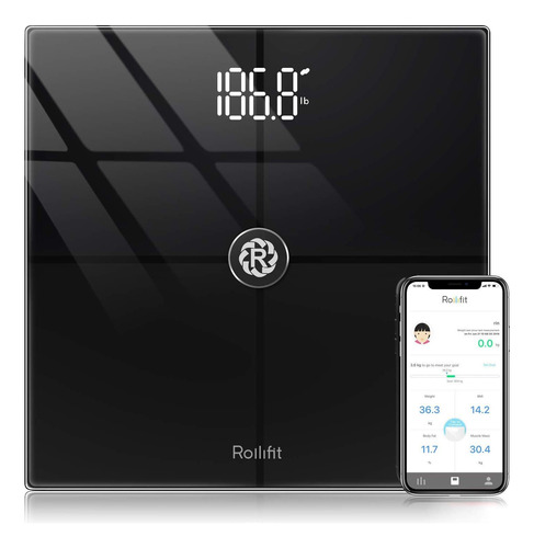Rollifit Premium Digital Smart Scale - Body Fat Scale With F
