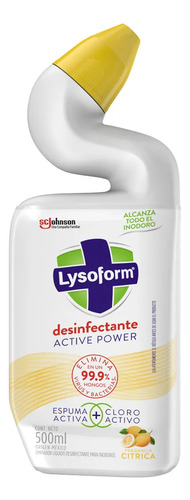 Lysoform Inodoro Active Power Citric 500ml