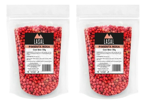 Pimienta Rosa 130 Gramos 2 Piezas