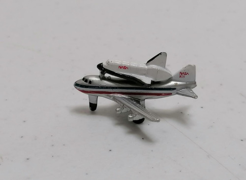 Micromachines Galoob Nasa Boeing 747 Shuttle Transport Mini