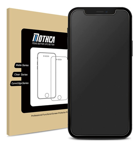 Protector Para iPhone 12/12 Pro De 6,1  Templado Mate