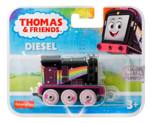 Thomas Y Sus Amigos Tren Metálico Diesel Original Mattel
