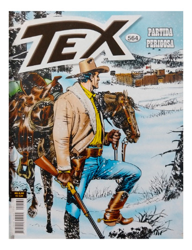 Tex: Partida Perigosa, De Faraci. Série Tex, Vol. 564. Editora Mythos, Capa Mole, Edição 564 Em Português, 2016