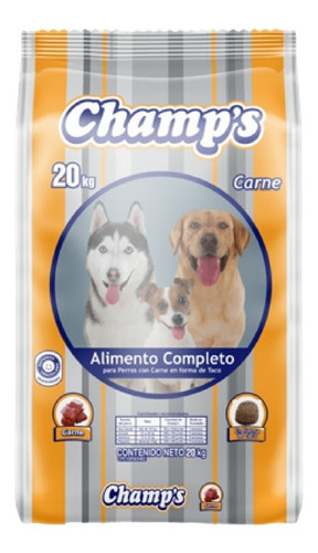 Champs 20kg Alimento Seco Para Perros De Empresas Polar