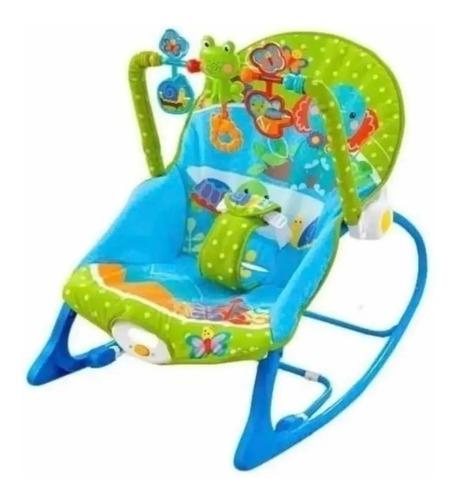 Silla Mecedora , Vibradora Y Musical Para Bebe 3 En 1