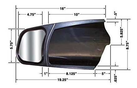 Espejos Remolque Personalizados Cipa Toyota - Par