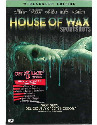 Dvd - House Of Wax - La Casa De Cera - Importada Región 1