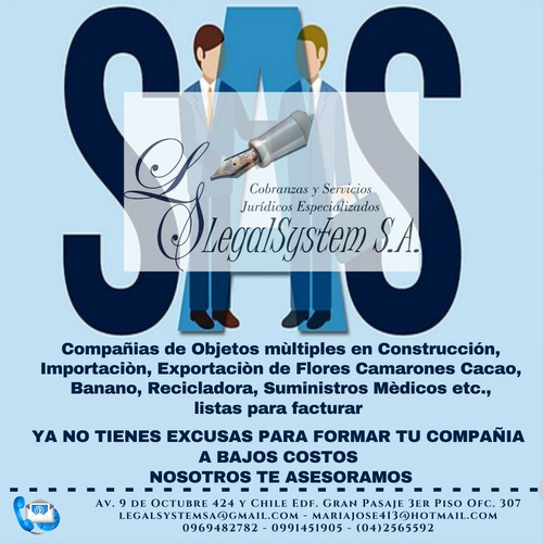 Imagen 3 de 7 de Constitucion De Compañias Expertos Societarios