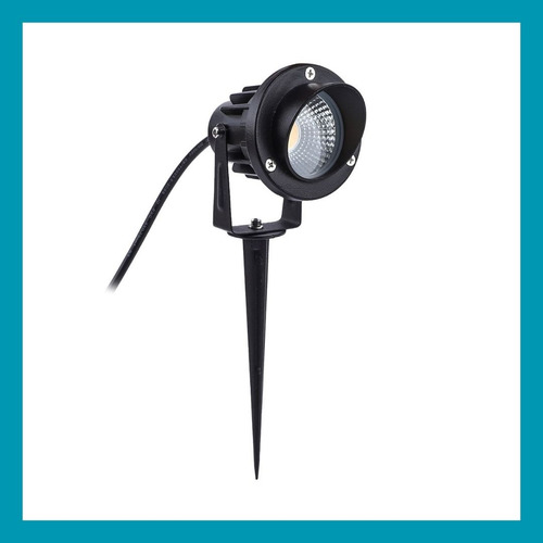 Lampara Estaca Jardín Jabalina Led Integrado 7 W Exterior Luz Cálido