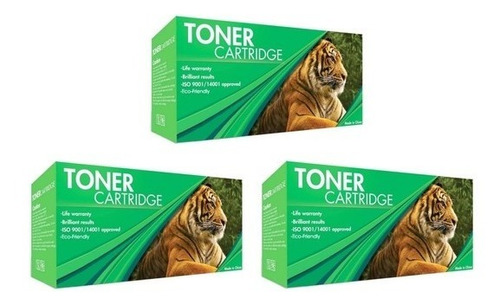 3 Pack Toner Compatible Tigre Con Canon 121 D1620 D1650