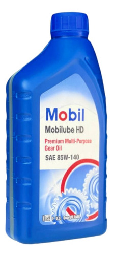 Aceite Mobilube Hd Para Transmisión 85w-140 Mineral